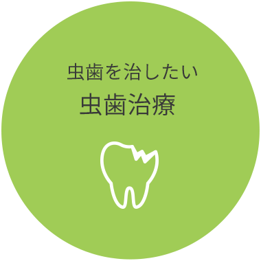 虫歯を治したい虫歯治療